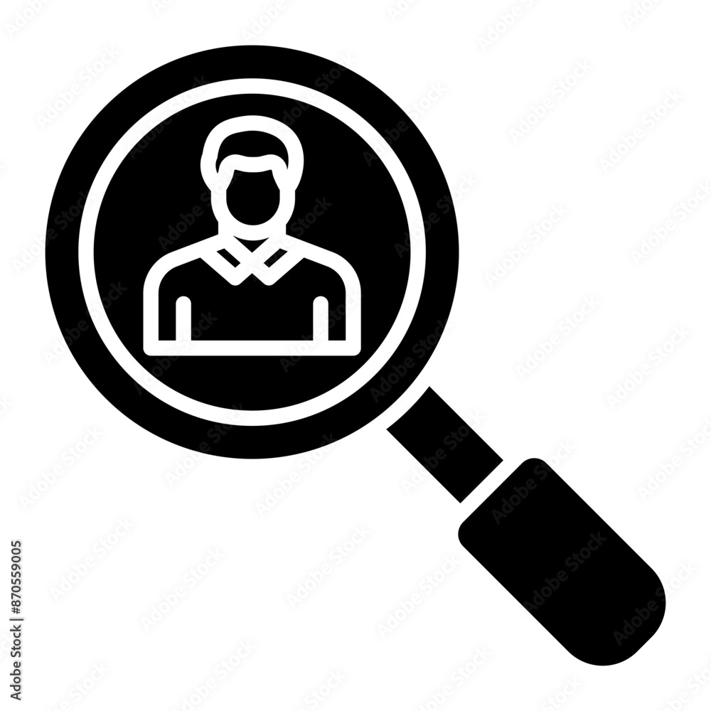 Candidate Search vector icon. Can be used for Business and Finance iconset. Candidate Search vector icon. Can be used for Business and Finance iconset.