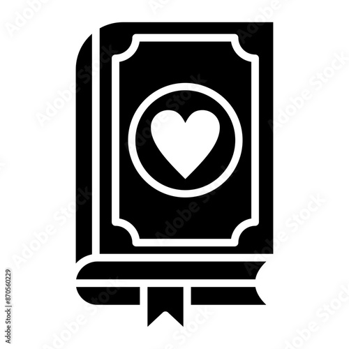 Poetry vector icon. Can be used for Literature iconset.