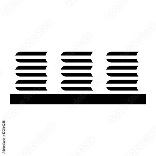 Archive vector icon. Can be used for Literature iconset.