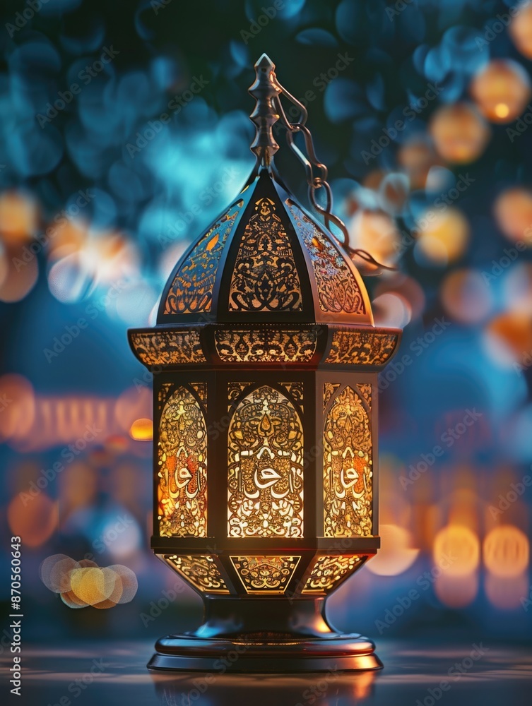 Decorative Lantern on Table Decorative Lantern on Table