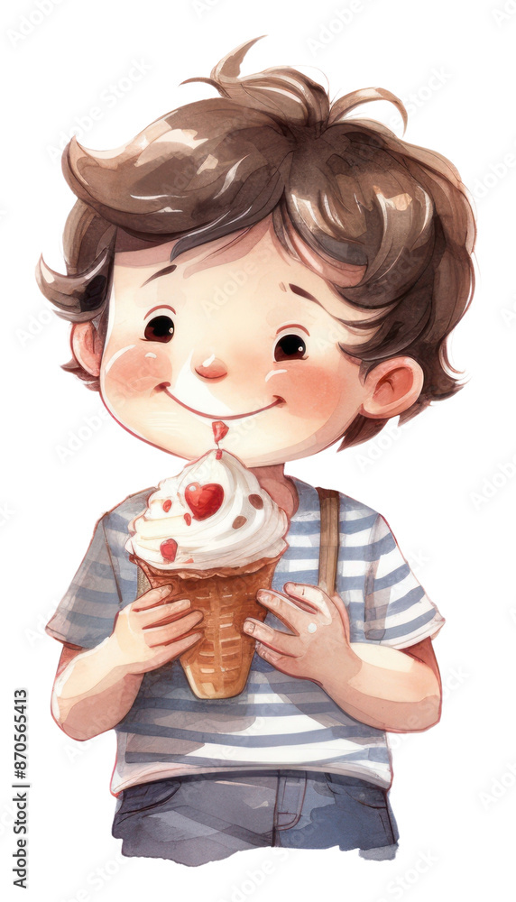 PNG Eating ice cream cute relaxation creativity PNG Eating ice cream cute relaxation creativity