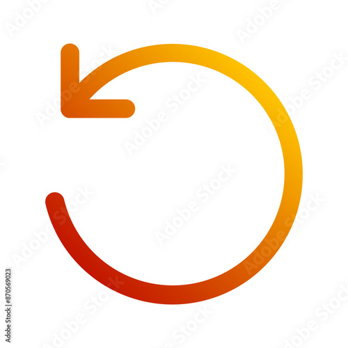 reload gradient icon