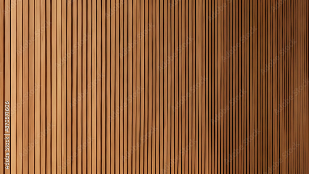 Full frame front view of wooden wall Detail of a wooden wall with a linear relief and texture Full frame front view of wooden wall Detail of a wooden wall with a linear relief and texture