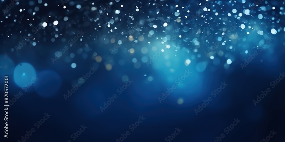 Abstract Blue Bokeh Background Abstract Blue Bokeh Background
