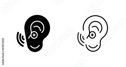 Hearing Aid Vector Icon