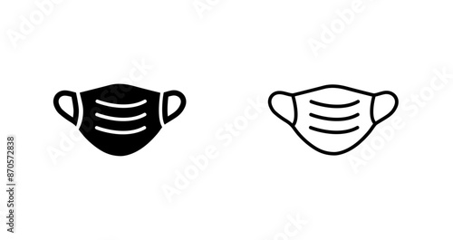 Face Mask Vector Icon