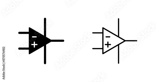 Amplifier Vector Icon