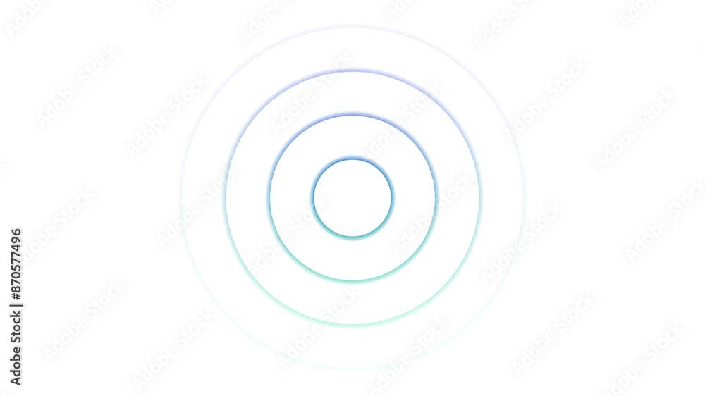 Radio waves gray color animation station signal on white background. Radio waves gray color animation station signal on white background.