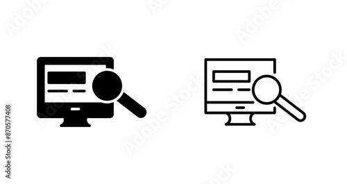 Search Vector Icon
