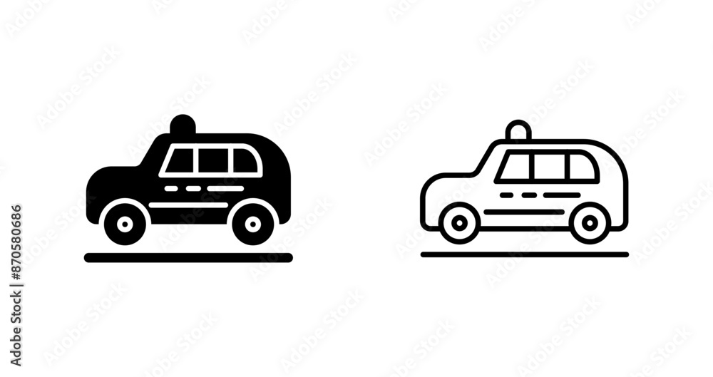 Cab Vector Icon Cab Vector Icon