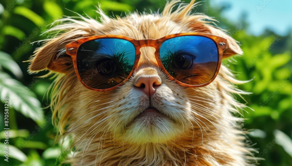 Cool Cat in Sunglasses. Cool Cat in Sunglasses.