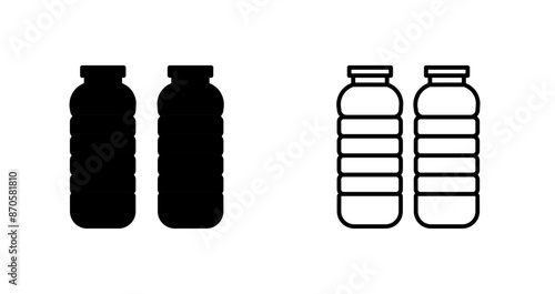 Mineral Water Vector Icon
