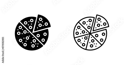 Pizza Slice Vector Icon