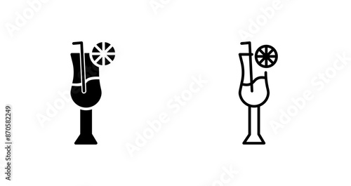 Cocktail Vector Icon