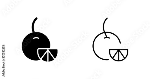 Orange Vector Icon