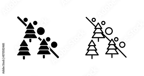Avalanche Vector Icon