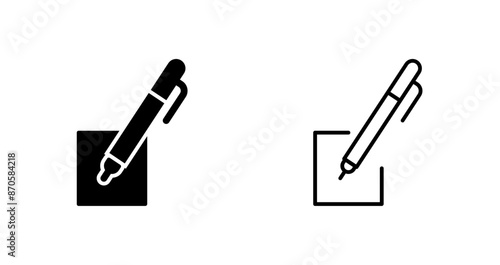 Pen Vector Icon