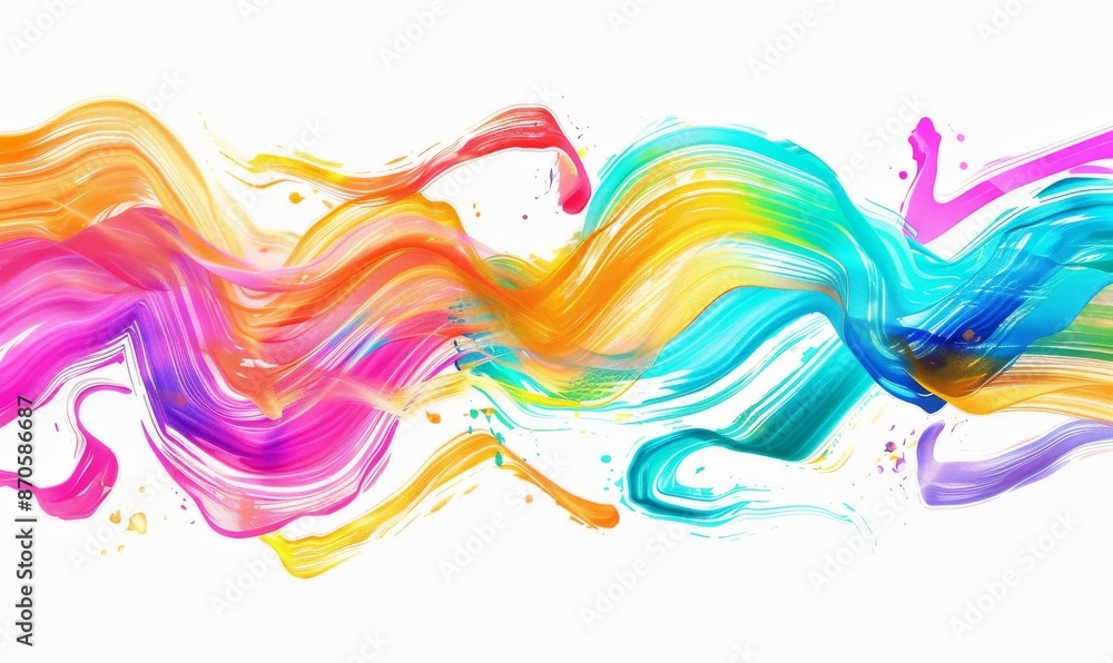 Color brush paint ribbon stroke swirl abstract splash background wave. Brush brushstroke color ribbon paint stroke flow shape wavy design paintbrus Color brush paint ribbon stroke swirl abstract splash background wave. Brush brushstroke color ribbon paint stroke flow shape wavy design paintbrus