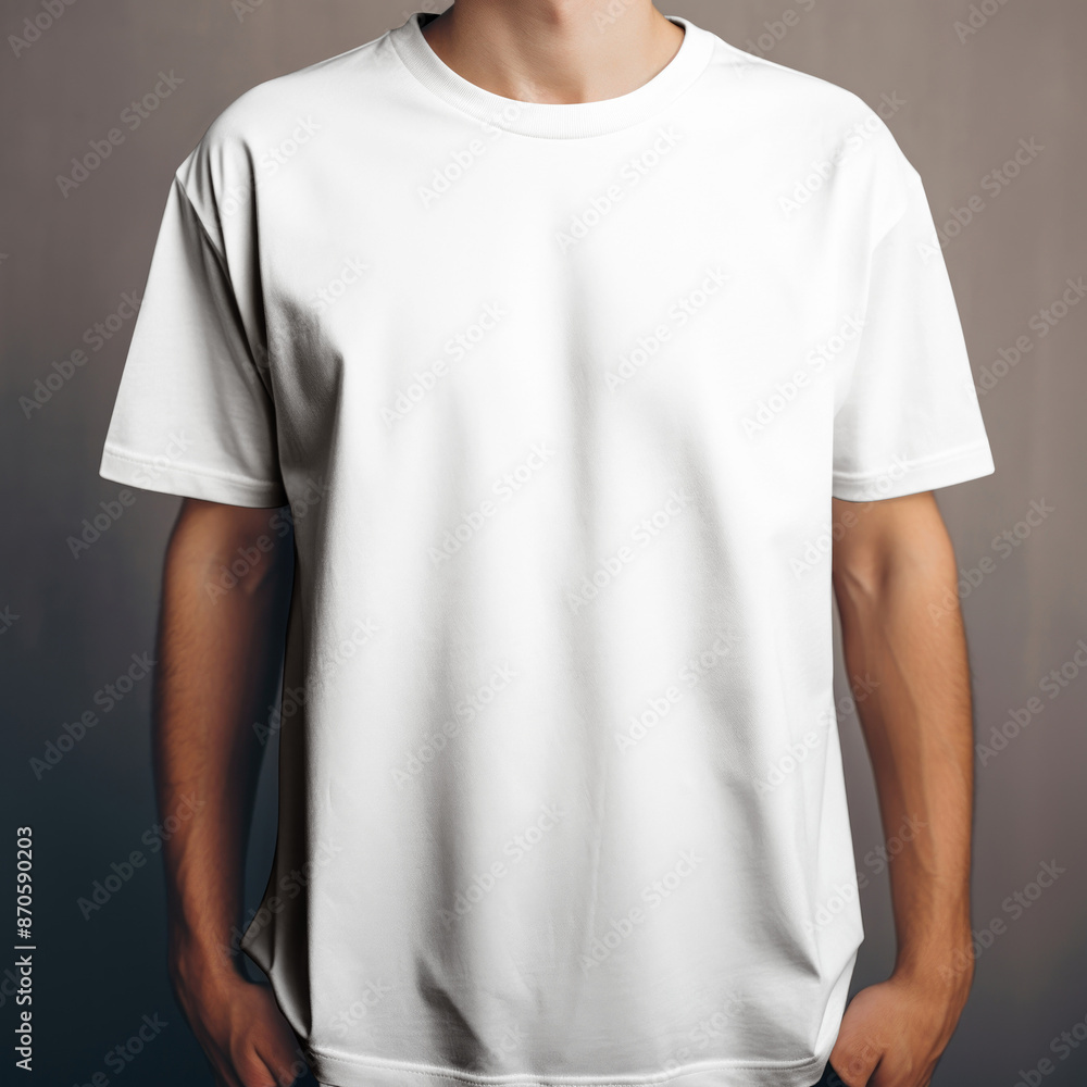 PNG men's t-shirt mockup, transparent design PNG men's t-shirt mockup, transparent design