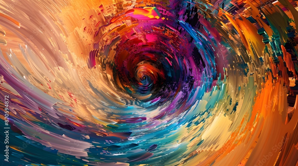 Abstract Swirling Colors. Abstract Swirling Colors.