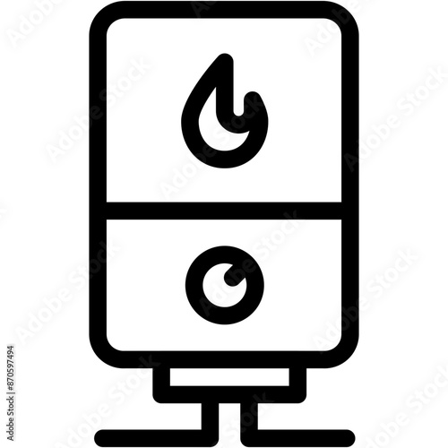 Heater, Water Heater, Warm Water, Warm, Boiling Icon