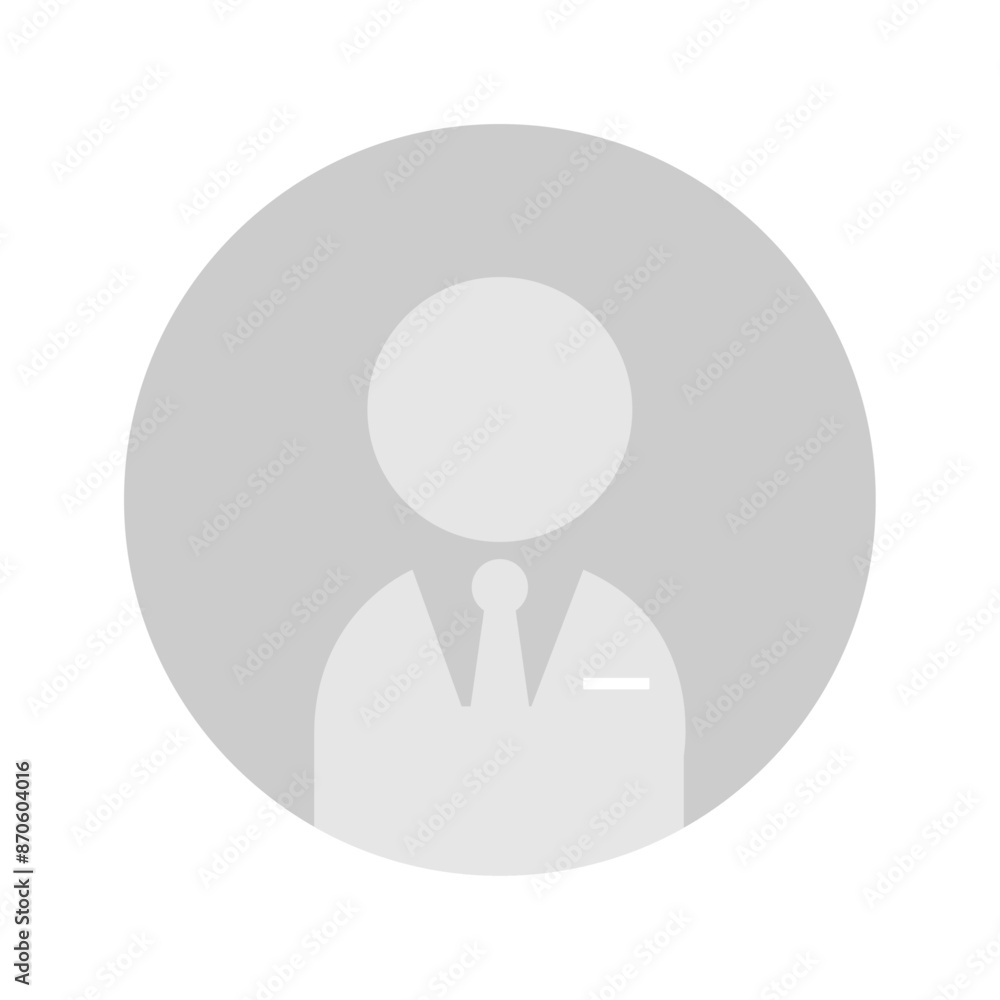 Vector flat illustration in grayscale. Avatar, user profile, person icon, gender neutral silhouette, profile picture. Suitable for social media profiles, icons, screensavers and as a template. Vector flat illustration in grayscale. Avatar, user profile, person icon, gender neutral silhouette, profile picture. Suitable for social media profiles, icons, screensavers and as a template.