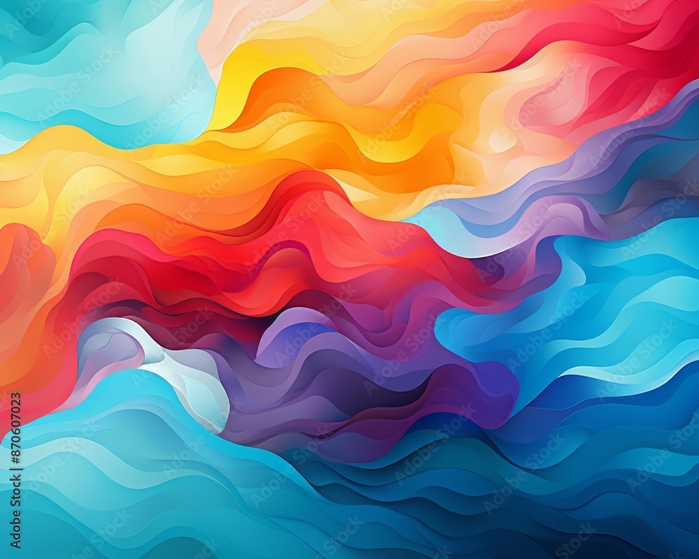 abstract peace flat design side view harmonious art water color Triadic Color Scheme abstract peace flat design side view harmonious art water color Triadic Color Scheme