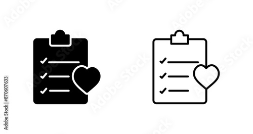Wishlist Vector Icon