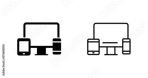 Responsive Vector Icon