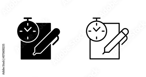 Speed Test Vector Icon
