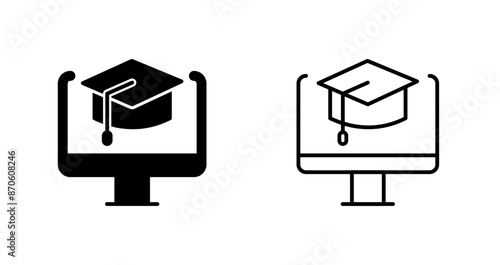 Elearning Vector Icon