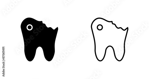 Caries Vector Icon