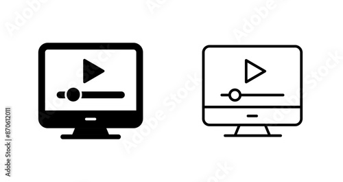 Online Tutorials Vector Icon