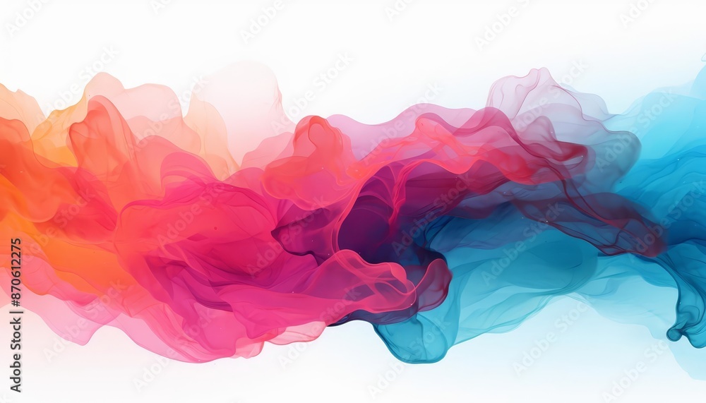 abstract separation flat design side view isolated elements water color Triadic Color Scheme abstract separation flat design side view isolated elements water color Triadic Color Scheme
