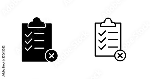 Rejected Vector Icon