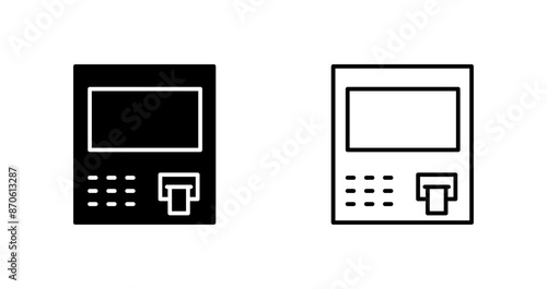 ATM Vector Icon