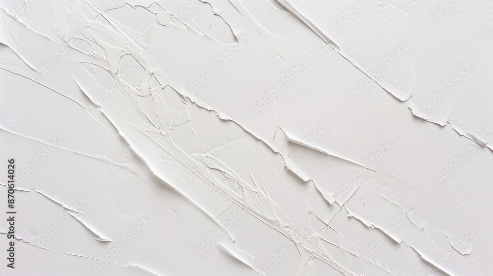 Obraz premium Subtle Elegance: Texture of White Paper in Close-up Detail