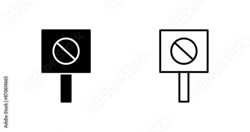 Do Not Disturb Vector Icon