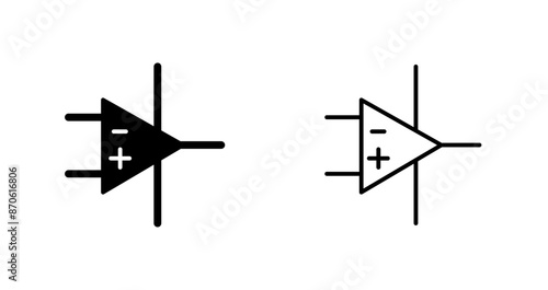 Amplifier Vector Icon