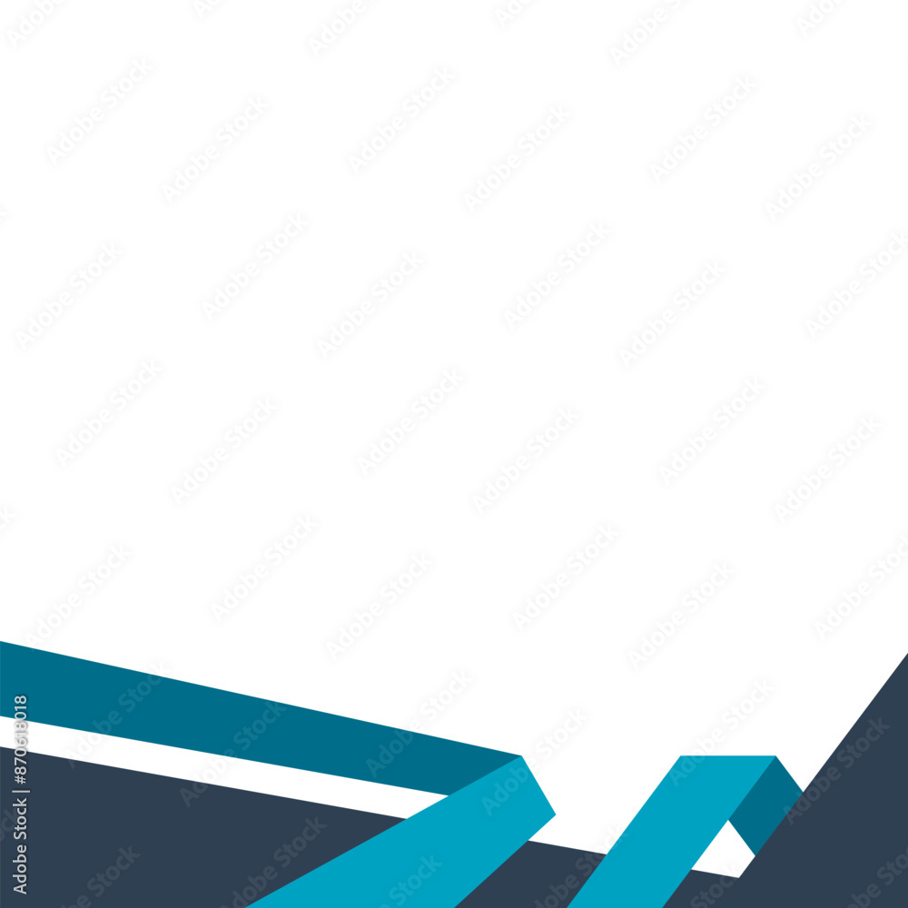 Fold Geometric Border Decoration Fold Geometric Border Decoration