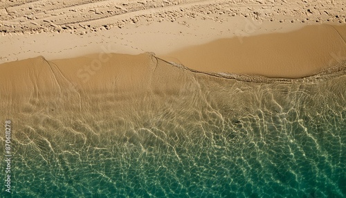 sand background top view photo