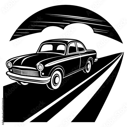a-classic-car-silhouette-from-the-1950s