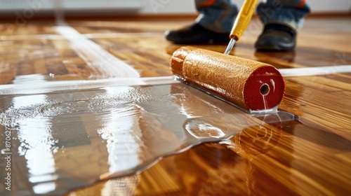Applying Polyurethane to Wood Floor