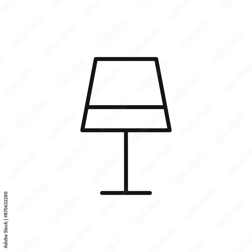 Home light logo sign vector outline Home light logo sign vector outline