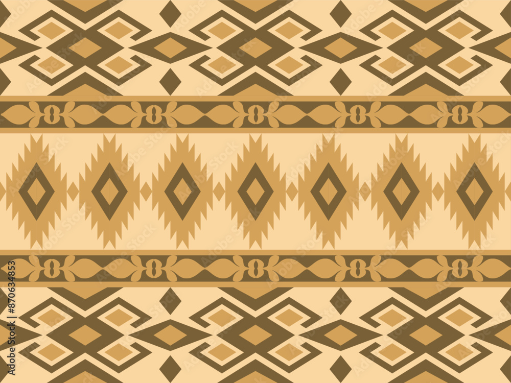 Navajo and Native American patterns blend with Aztec and tribal motifs for a bohemian, ethnic design ideal for patterns, creating a vintage, ethnic wallpaper perfect for rugs, fabrics, decorative. Navajo and Native American patterns blend with Aztec and tribal motifs for a bohemian, ethnic design ideal for patterns, creating a vintage, ethnic wallpaper perfect for rugs, fabrics, decorative.