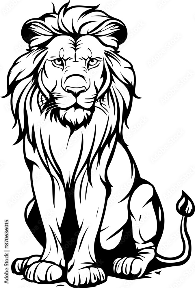 Lion clipart desing illustration Lion clipart desing illustration