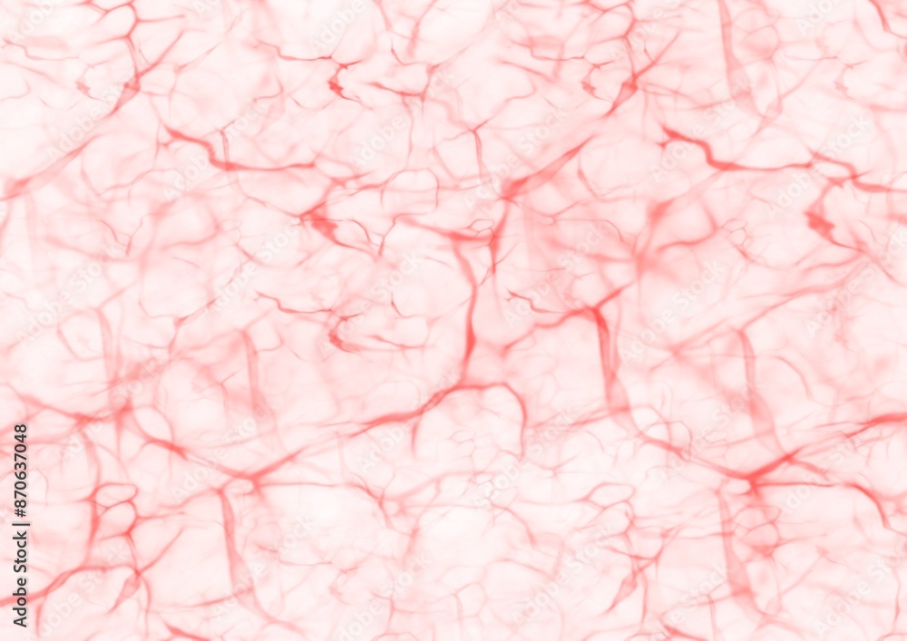 Ταπετσαρία Capillary Inspired Red Line Texture Background（毛細血管のような細かい赤い線が集合したイメージ背景）
