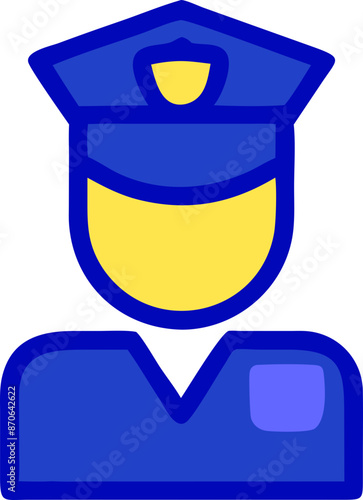 police officer svg icon