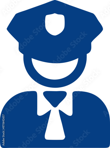 police officer svg icon