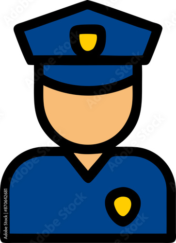 police officer svg icon